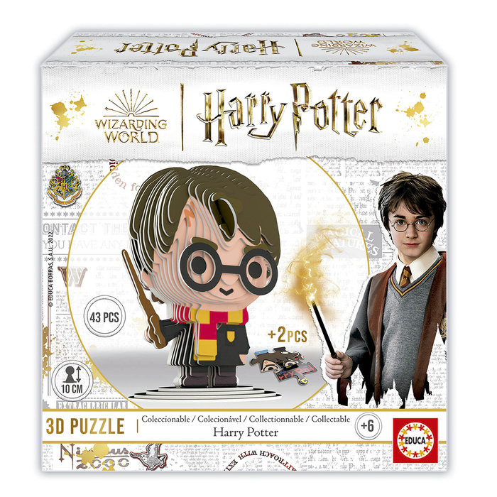 Puzzle, Educa, Harry Potter Minifigure 3D, 43 pieces