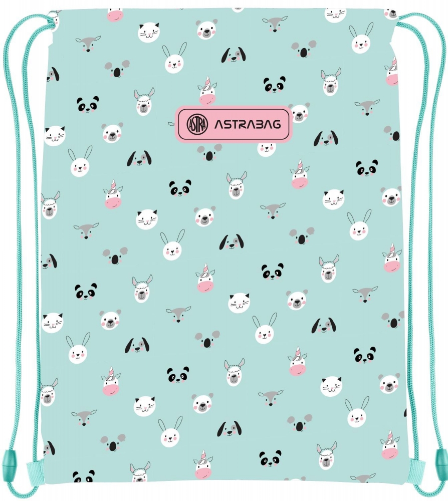 Sports bag, Astra, Panda, 44 x 33 cm