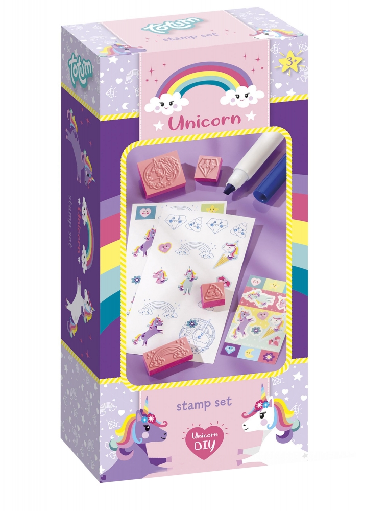 Creative Kit, Totum, Decorate Yourself with Stamps, Unicorn