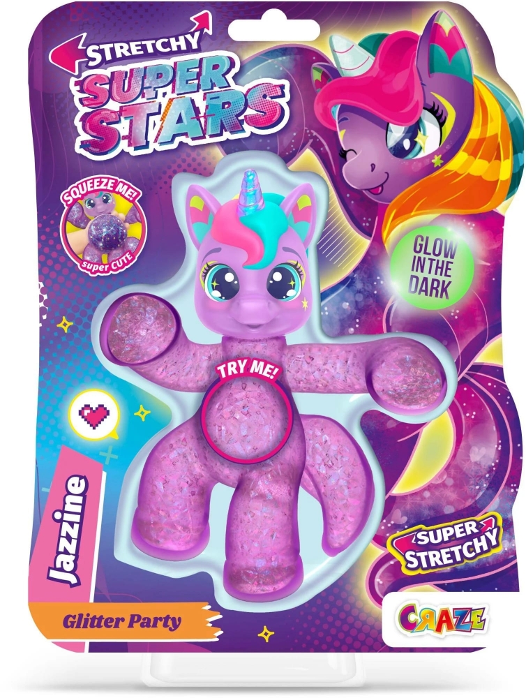 Collectible Figure, Craze, Superstars, Stretchable Creatures, Jazzine