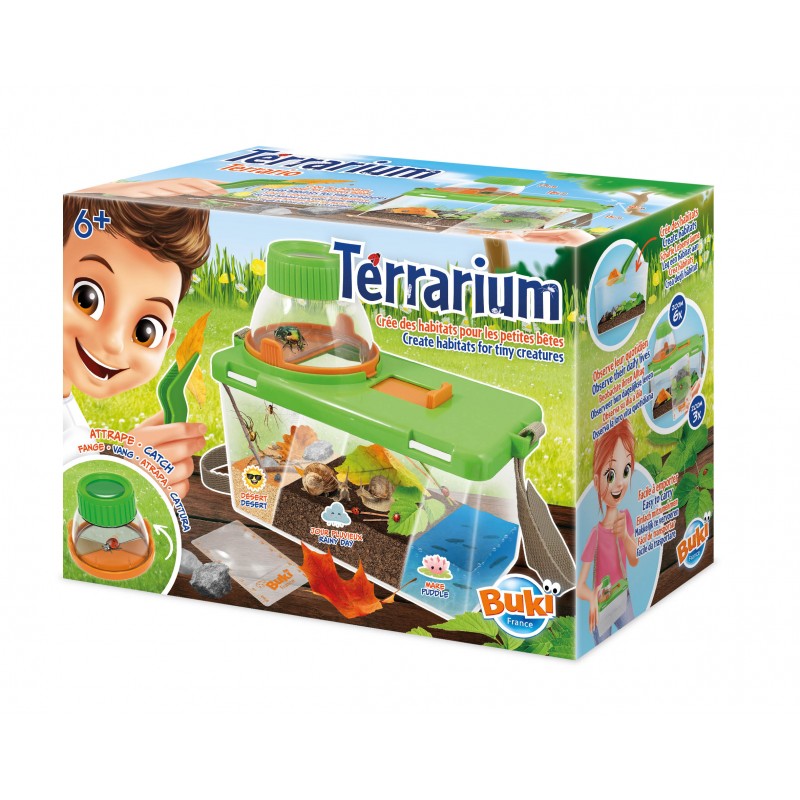 Educational toy, Buki France, Terrarium, 21.3 x 9.8 x 15.2 cm