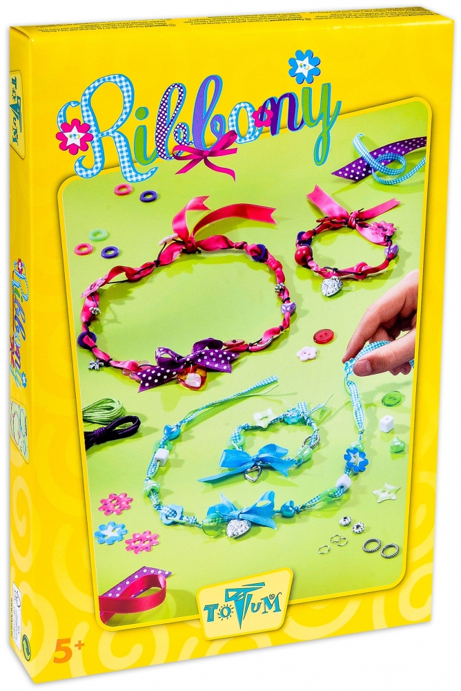 Craft Kit, Totum, DIY, Ribbon Jewelry