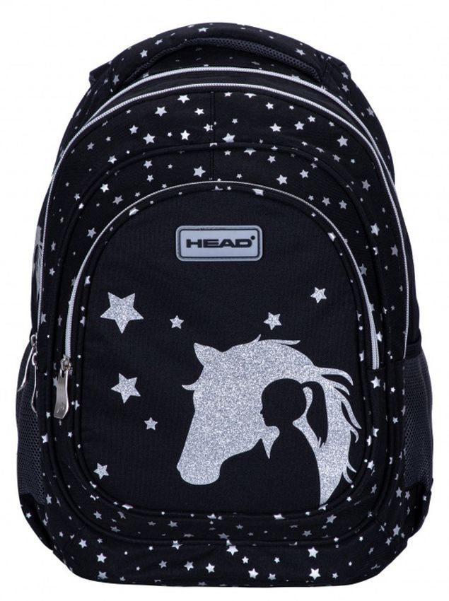 School backpack, Head, Silver dream, 39 x 28 x 15 cm