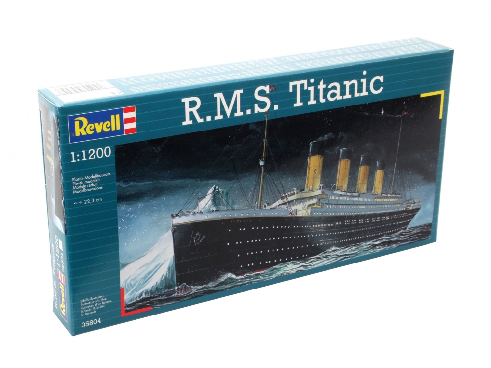 Сглобяем модел, Revell, Презокеански лайнер RMS Titanic, 40 части
