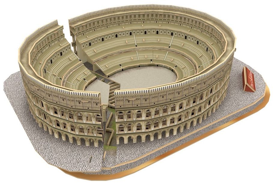 3D Пъзел, Revell, Колизеумът, 131 части