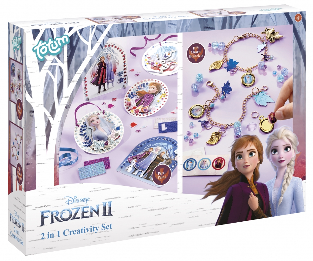 Творчески комплект, Totum, Frozen, Направи си сам, 2 в 1