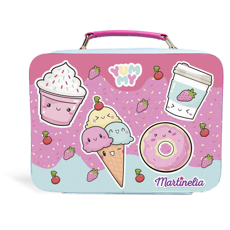 Козметичен комплект в куфарче, Martinelia, Yummy, 30 части