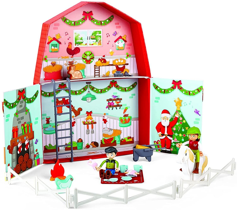 Коледен календар, Hape, Коледна ферма