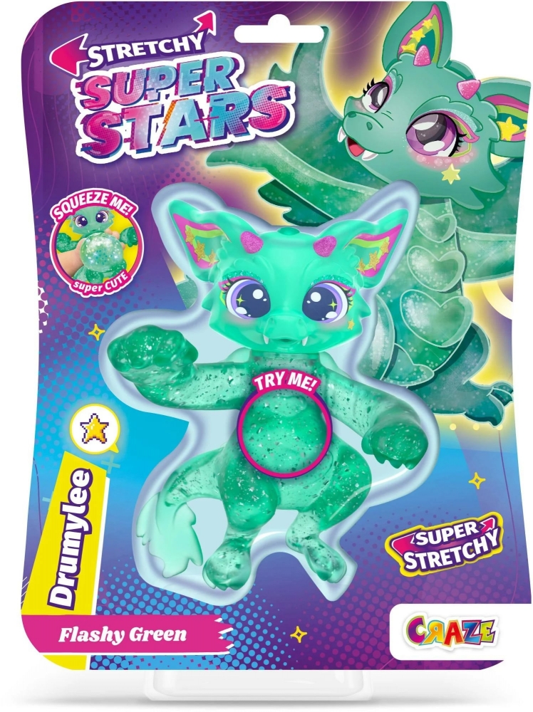 Collectible Figure, Craze, Superstars, Stretchable Creatures, Drumylee ...
