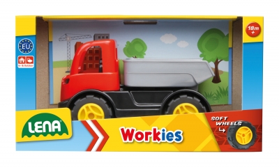 Play cart, Lena, Workies dump truck, 12 cm