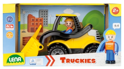 Toy cart, Lena, Bulldozer, Truckies, 21 cm