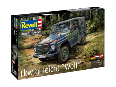 Vehicul militar de construit Revell 116 piese Masina off-road 