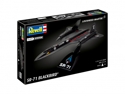 Сглобяем модел, Revell, Самолет Lockheed SR-71 Blackbird, 15 части