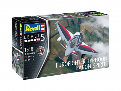 Сглобяем модел, Revell, Изтребител Eurofighter Typhoon BARON SPIRIT, 228 части