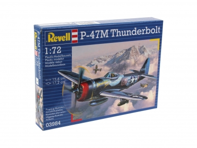 Сглобяем модел, Revell, Изтребител P-47M Thunderbolt, 67 части