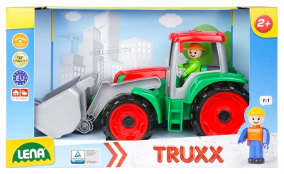 Toy cart, Lena, Tractor, Truxx 34 cm