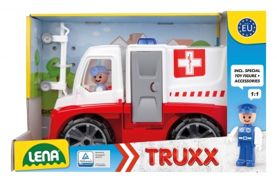 Play cart, Lena, Ambulance with accessories, Truxx 29 cm