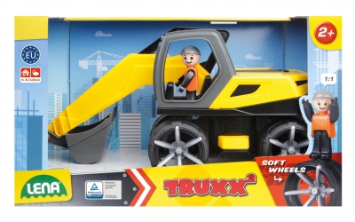 Toy cart, Lena, Excavator, Truxx² 36 cm