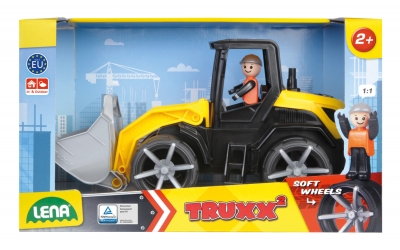 Toy cart, Lena, Bulldozer, Truxx² 36 cm