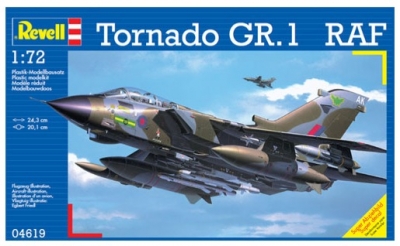 Сглобяем модел, Revell, Изтребител Tornado GR.1 RAF, 198 части