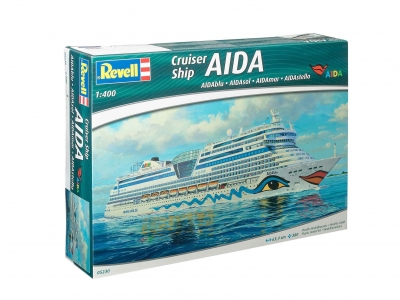Machetă de asamblare, Revell, Nava de croazieră AIDA, 380 de piese