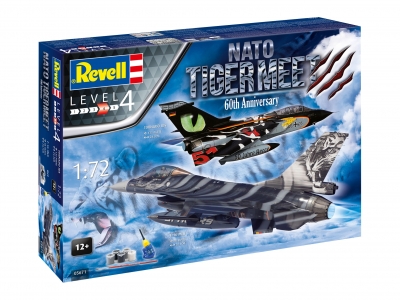 Kit de asamblare, Revell, Tiger Meat aniversar de 60 de ani, 231 de piese