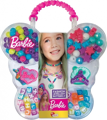 Creative kit, Lisciani, Barbie, DIY jewelry in a case