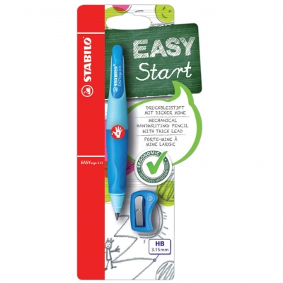 Ergonomic pencil, Stabilo, EASYergo 3.15 Start R, Right hand, Blister