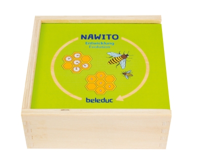 Wooden logic game with puzzle, Beleduc, Nawito, Development, 30 pieces