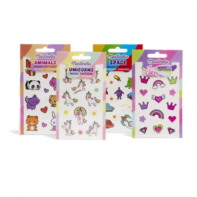 Set tatuaje temporare, Martinelia, Asortiment