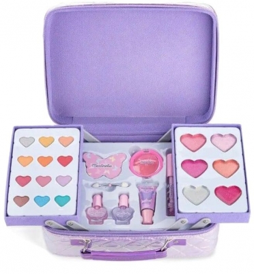 Cosmetic set in a suitcase, Martinelia, Shimmer Wings, Butterfly, 25 pieces