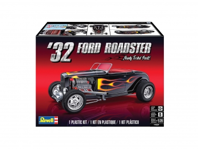 Model de asamblare, Revell, Ford Rat Roadster 1932, 127 piese
