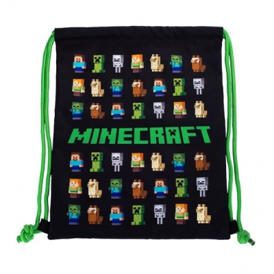 Спортна чанта, Astra, MINECRAFT, Multi Characters, 44 х 33 см