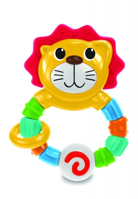 Baby teether, Infantino, Lion cub with red mane