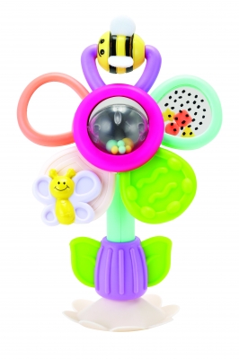 Jucarie atasabila Stay & Play Funflower 3 luni+