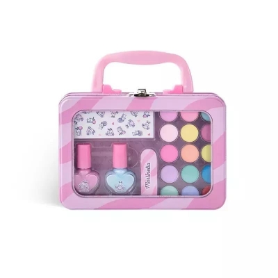 Set cosmetice, Martinelia, Yummy, Carcasa metalica, 19 piese