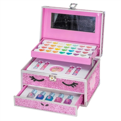 Set of cosmetics in a large suitcase, Martinelia, Little Unicorn, 38 pieces