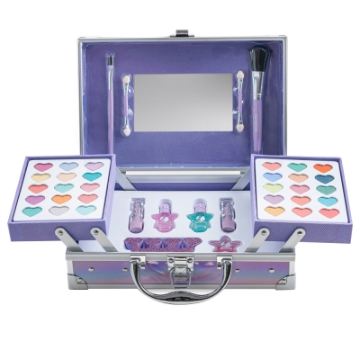 Set de infrumusetare Martinelia - Let&prime;s be mermaids, trusa de machiaj cu 3 compartimente