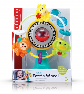 Baby toy, Infantino, Ferris wheel, Jungle