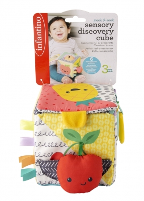 Baby Sensory Cube, Infantino, Fruits