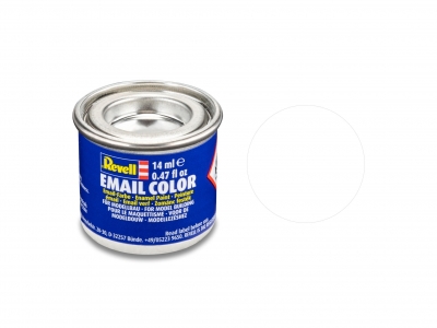 Емайлна боя, Revell, Email Color, Бял мат, 14 мл