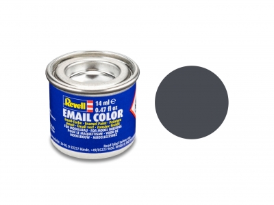 Vopsea emailată, Revell, Email Color, Tank Gray Matt, 14 ml