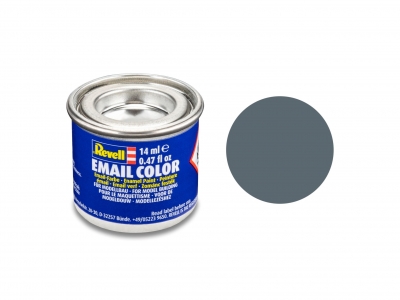 Vopsea emailată, Revell, Email Color, Gri-albăstrui mat, 14 ml