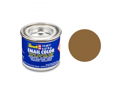 Vopsea emailată, Revell, Email Color, Dark Earth Matte, 14 ml