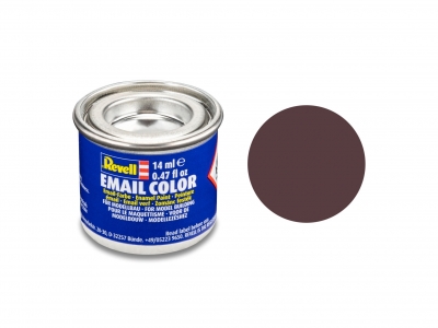 Vopsea emailată, Revell, Email Color, Maro închis mat, 14 ml