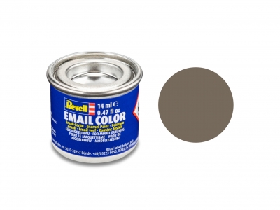 Vopsea emailată, Revell, Email Color, Maro pământiu mat, 14 ml