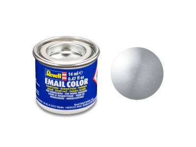 Enamel paint, Revell, Email Color, Silver metallic, 14 ml