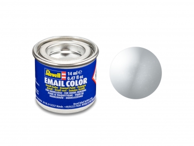 Enamel paint, Revell, Email Color, Aluminum Metallic, 14 ml