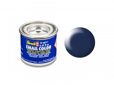 Vopsea emailată, Revell, Email Color, Albastru închis mătăsos, 14 ml