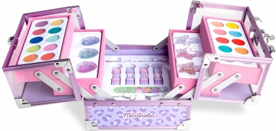 Cosmetic set in a suitcase, Martinelia, My Best Friends, 34 pieces